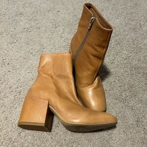 Free People Brown Booties
